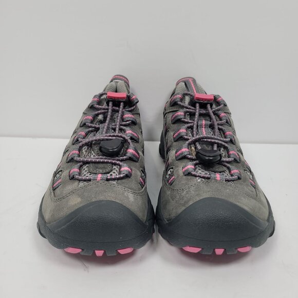 Keen Gray Pink Outdoor Active Kid's Shoes US Size 1 NWOT - Picture 3 of 8